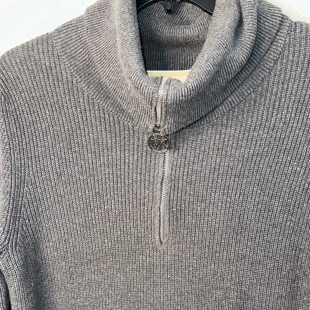 MICHAEL Michael Kors Charcoal Cowl Neck Sweater - Picture 4 of 7